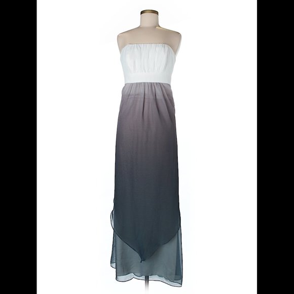 After Six maxi gradient chiffon dress - Picture 1 of 6